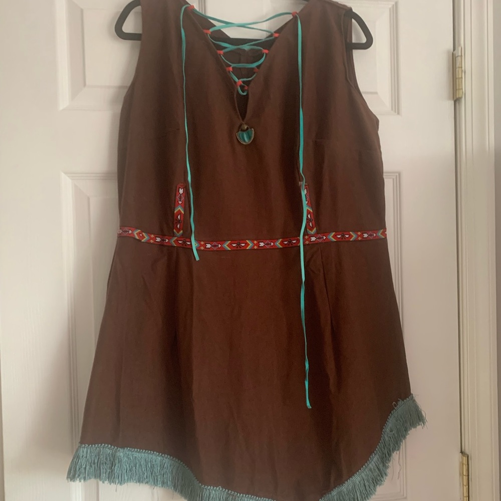 Costume. Dream catcher. Native